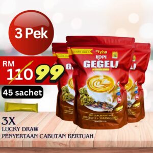 3 PEK KOPI GEGELI
